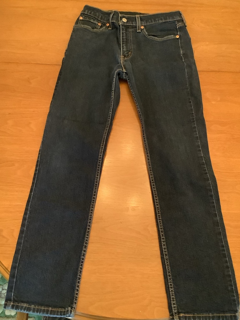 Levi Strauss 514 Classic Men's Dark Blue Straight-Leg Jeans